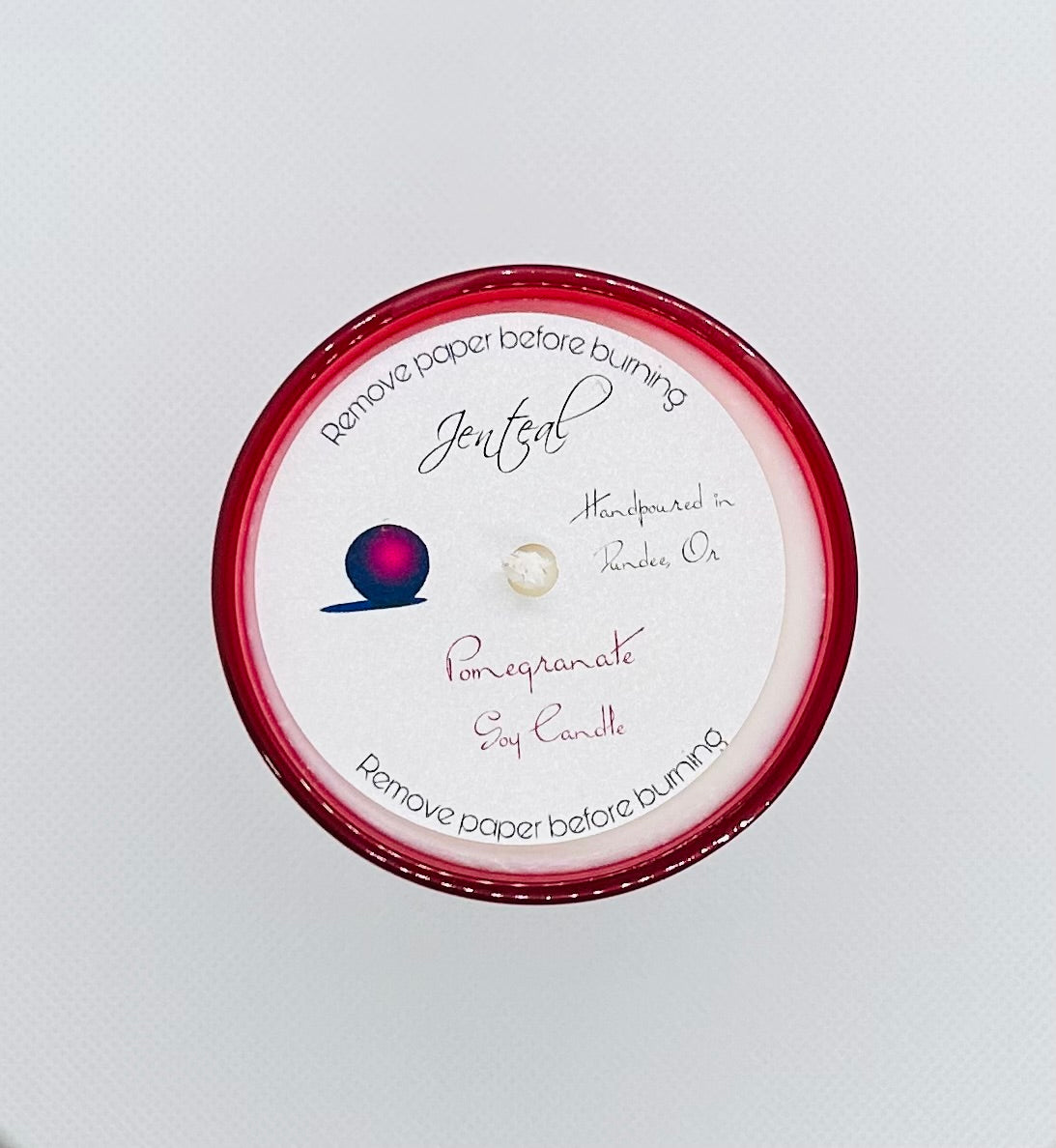 Pomegranate Soy Candle