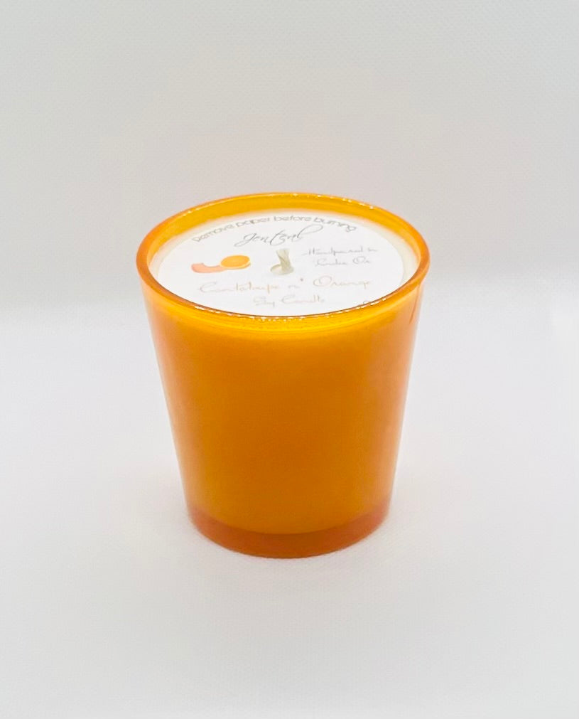 Cantaloupe & Orange Soy Candle