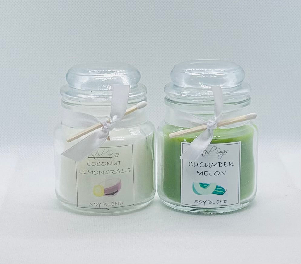 Single & Triple Pour Soy Blend Candles - On Sale - Half Price!