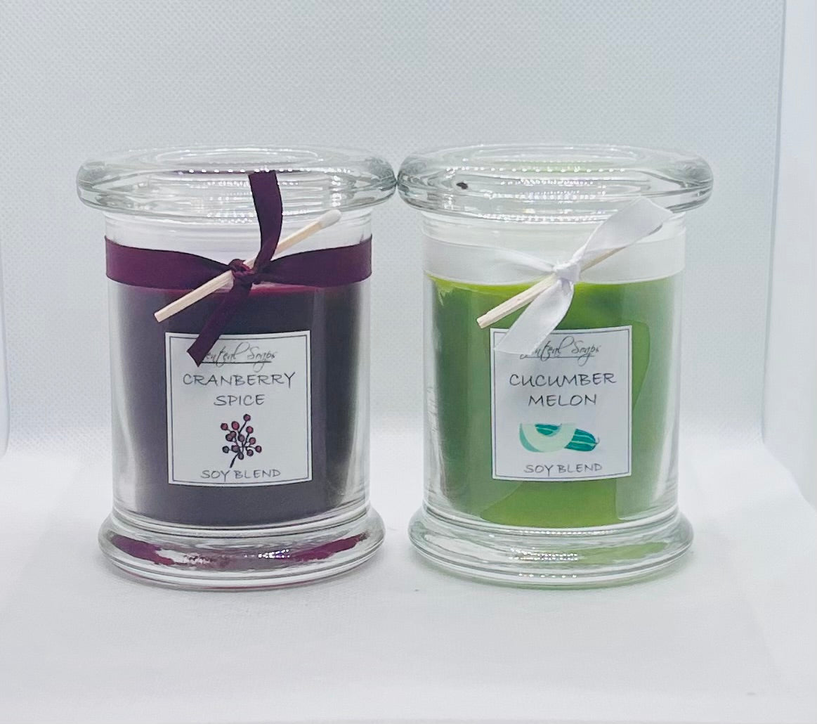 Single & Triple Pour Soy Blend Candles - On Sale - Half Price!