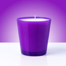 Soy Candles in Beautifully Colored Glass - On Sale!