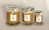 Soy Blend Candles in Glass Jar with Lid