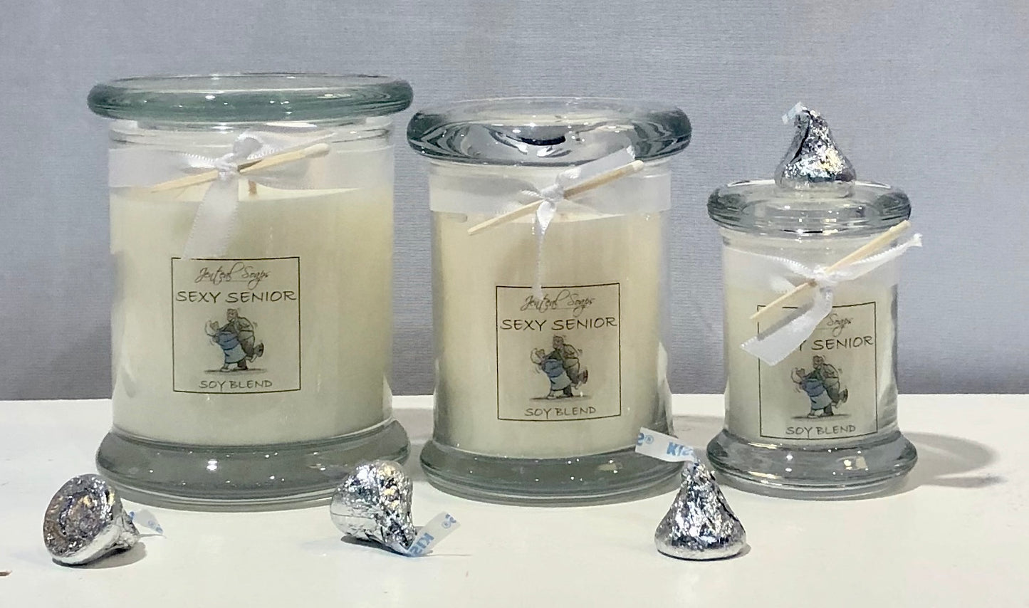Soy Blend Candles in Glass Jar with Lid
