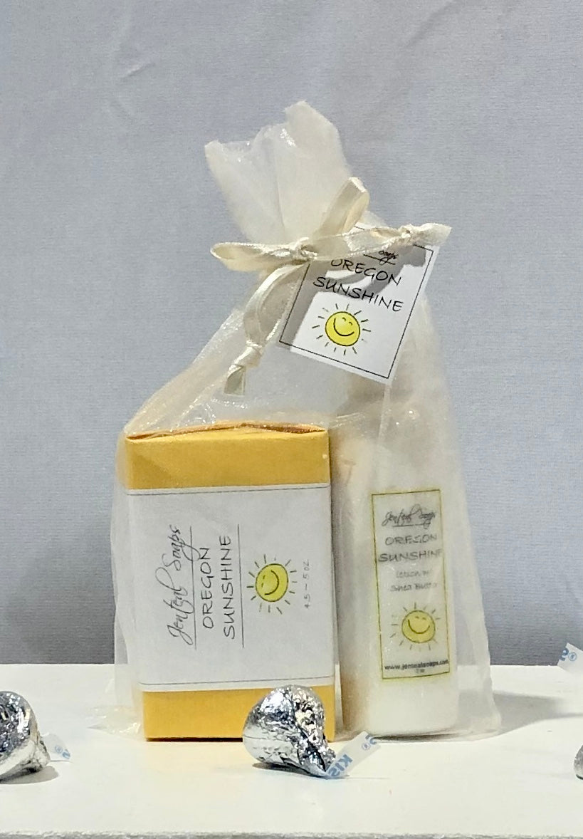 Soap and Lotion Organza Gift Bags