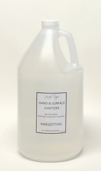 Gallon of Surface Sanitizer Spray