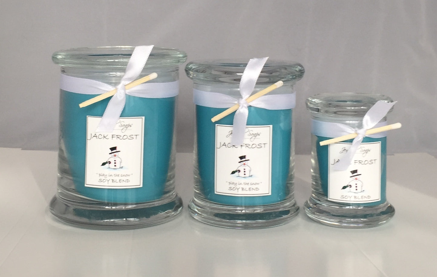 Soy Blend Candles in Glass Jar with Lid